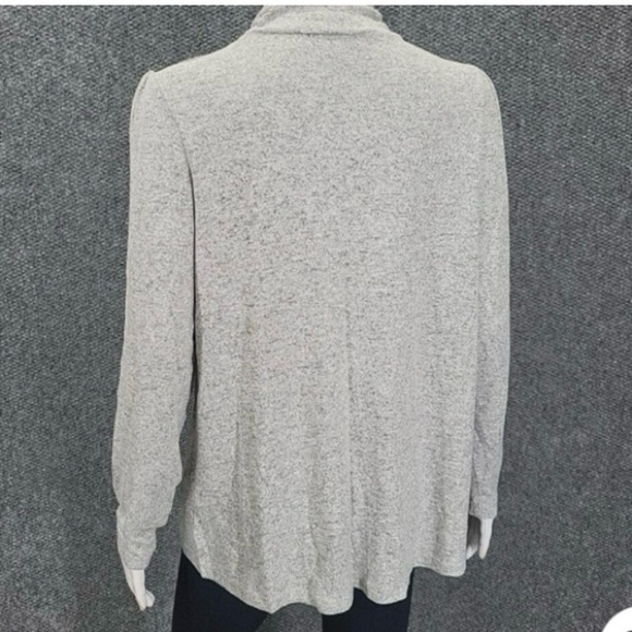 Susan Graver Lifestyle
Heather Brush Knit
Mock Neck A626979
Vintage Ivory3X NWT - Picture 4 of 6